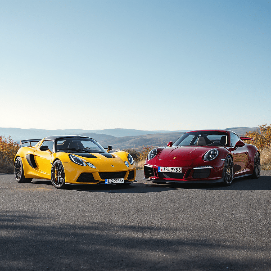 découvrez notre comparatif détaillé entre les voitures de sport lotus et porsche. analyse des performances, du design, du confort et du rapport qualité-prix pour vous aider à faire le meilleur choix selon vos envies et besoins. quel modèle saura conquérir votre cœur ?