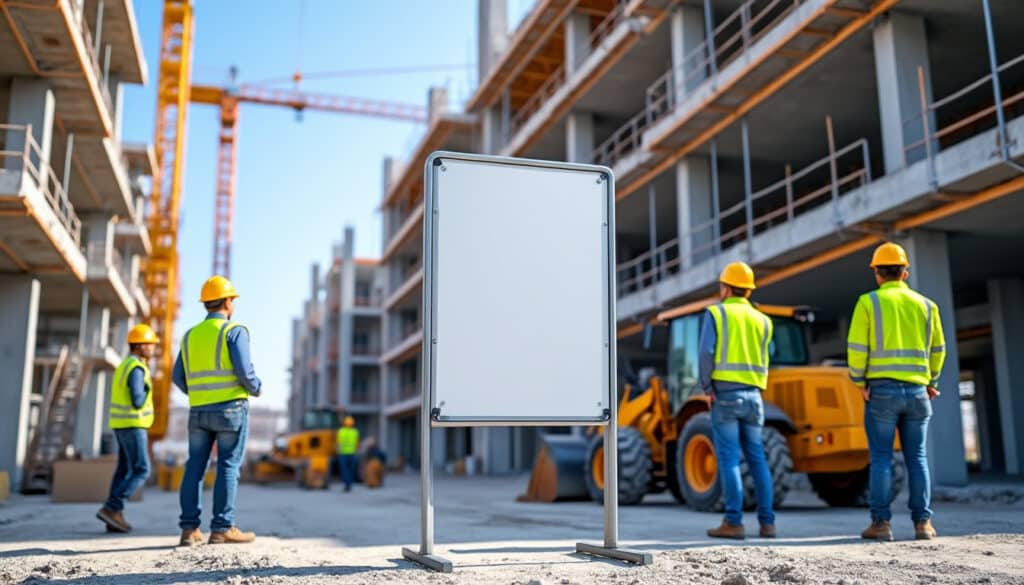 découvrez pourquoi l'affichage obligatoire du panneau réglementaire sur le chantier est essentiel pour valider votre permis de construire selon la réglementation en vigueur.