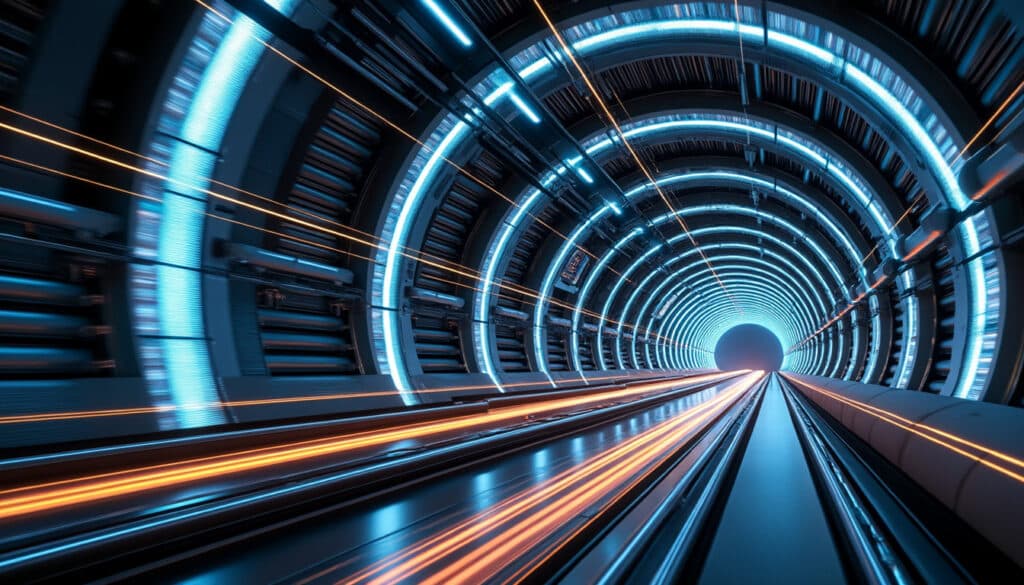 découvrez comment les matériaux supraconducteurs révolutionnent l'accélération des particules dans les collisionneurs géants, améliorant performance et efficacité.