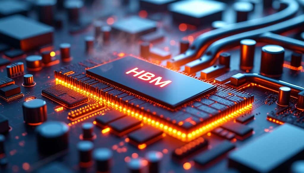 découvrez comment la dissipation thermique des composants surchauffés limite les performances et la fiabilité de la mémoire hbm, et quelles solutions sont envisagées pour optimiser son refroidissement.