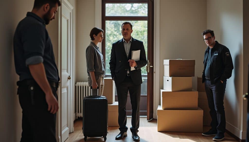découvrez comment l’expulsion du locataire par huissier intervient à l’issue d’une procédure de loyer impayé et quelles étapes la précèdent.