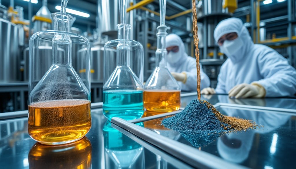 découvrez comment l'extraction de métaux rares par hydrométallurgie optimise le recyclage des batteries pour une gestion durable des ressources.