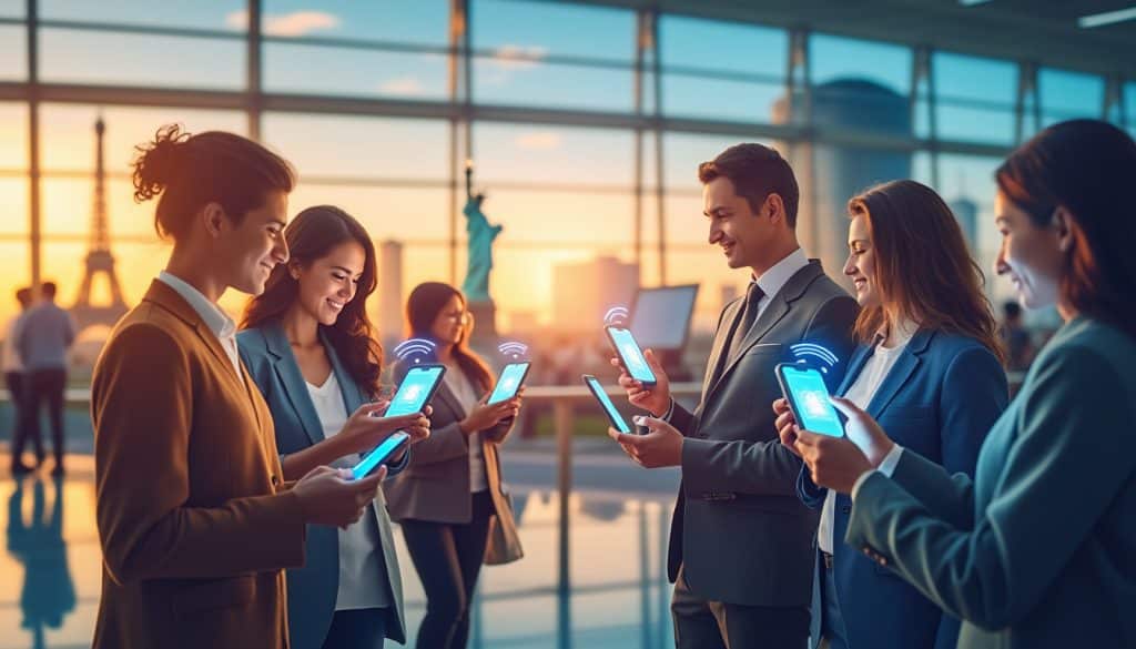 découvrez comment l'itinérance internationale sans frais de roaming avec la esim carte facilite vos voyages en vous offrant une connexion mobile économique et sans souci partout dans le monde.
