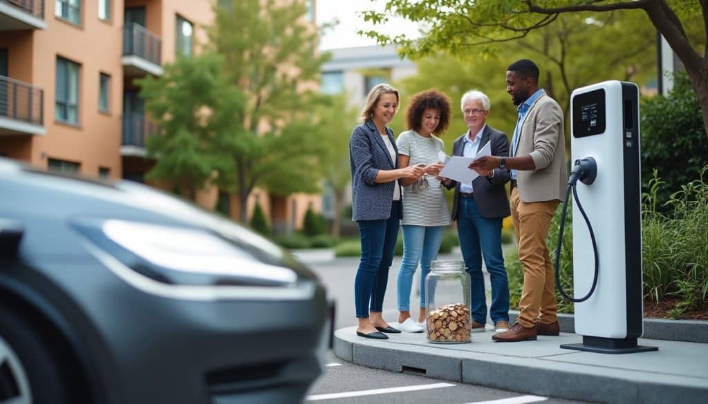 découvrez comment le financement en copropriété peut aider à subventionner l’installation d’une borne de recharge pour véhicules électriques.